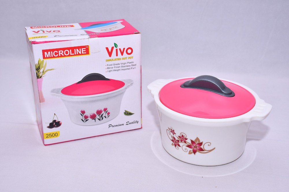 Plastic Casserole Insulated Hot Box Micro Line, Model Name/Number: Vivo