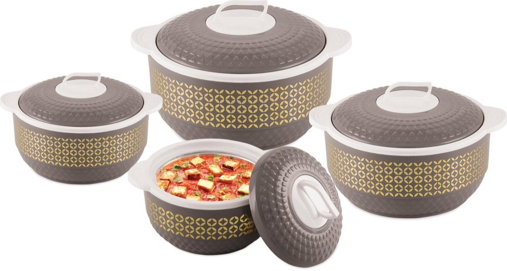 4 Pieces Flavia Insulated Hot Pot, For Home, Size: 800/1600/2200/3200 img