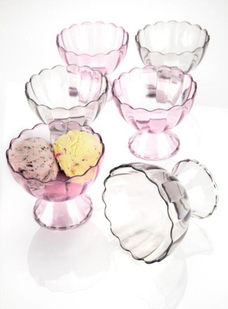 Plastic unbrakeble Ice Cream Cups