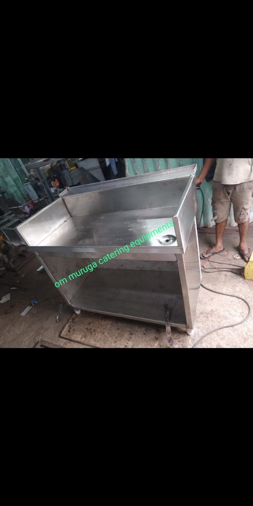 Stainless Steel Tea And Coffee Counter, For Catering img