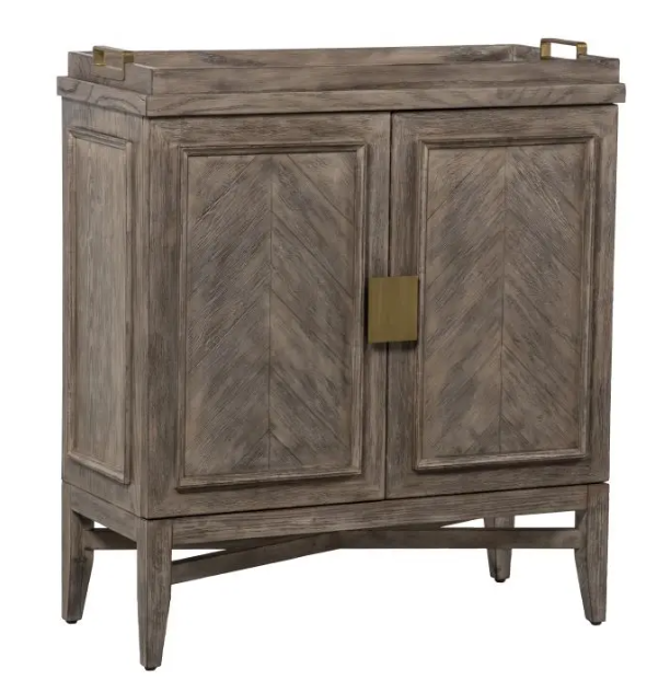 Mango Wood Brown Solid Wooden Bar Cabinet Buffet Counter, For Hotel, Home