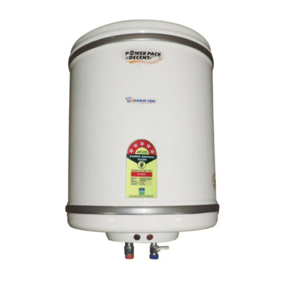 Powerpack Decent Storage Copper Tank Electric Geyser, Capacity: 10-25 litres, 240 V img