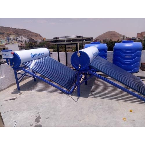 Uts Eco Solar Water Heater, Capacity: 250 lpd