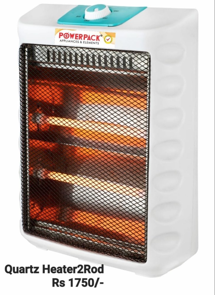 400 / 800 Watt Plastic Electric Room Heater ( QUARTZ HEATER), 250 V