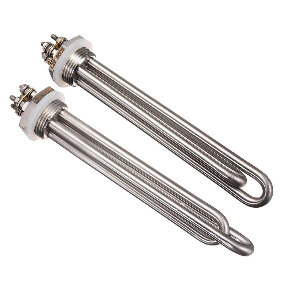 Stainless Steel Industrial Water Immersion Heater, 230 V, 2 kW