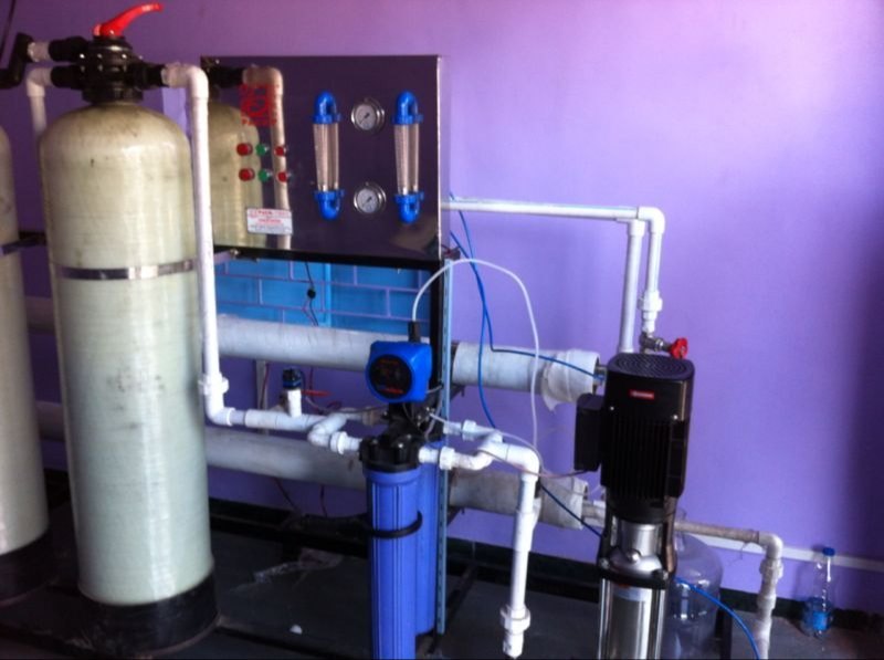 RO Capacity: 500 (Liter/hour) Frp Ro Water Plant img