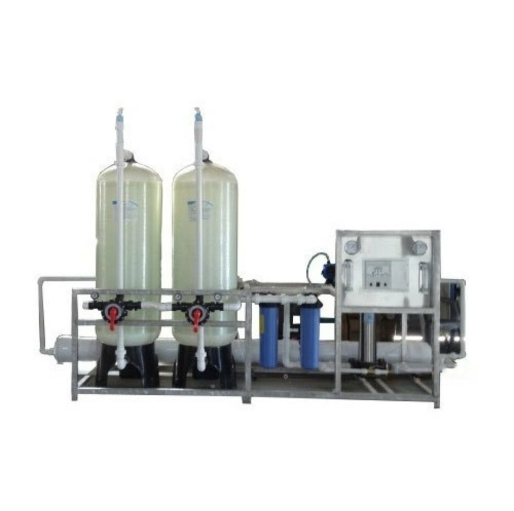 Reverse Osmosis 3000 LPH Automatic FRP RO Plant, For Commercial