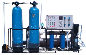 Raindrops Semi-Automatic RO Filtration Plant, For Industrial, RO Capacity: 1000 LPH