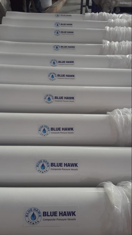 White FRP Industrial Membrane Housing, For Ro Plant