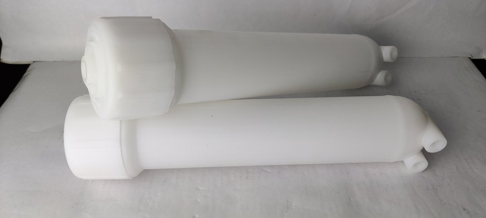 White Polypropylene Membrane Housing Heavy (Lining), For RO, Size/Dimension: 10 Inch