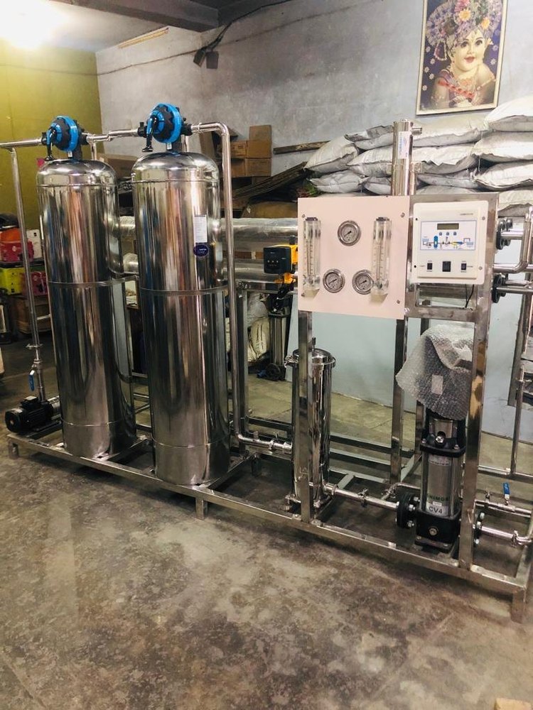 1000(Liter/hour) Dialysis RO Plant, Stainless Steel img