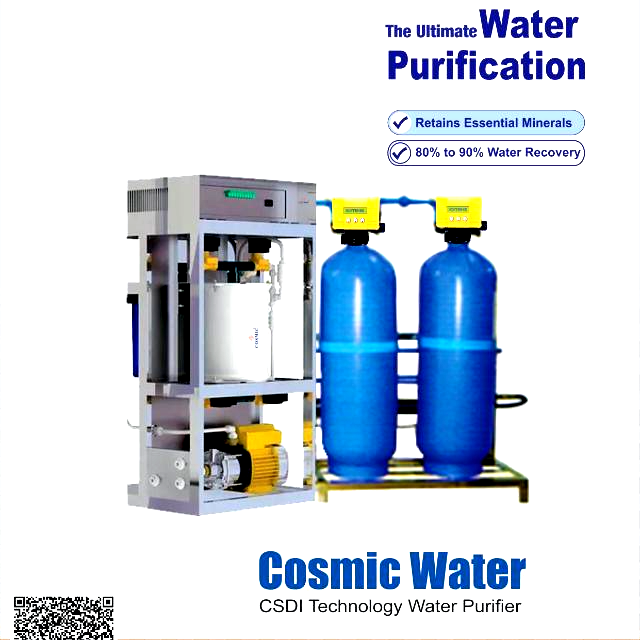 500 LPH CDI TECHNOLOGY INDUSTRIAL WATER PURIFIER