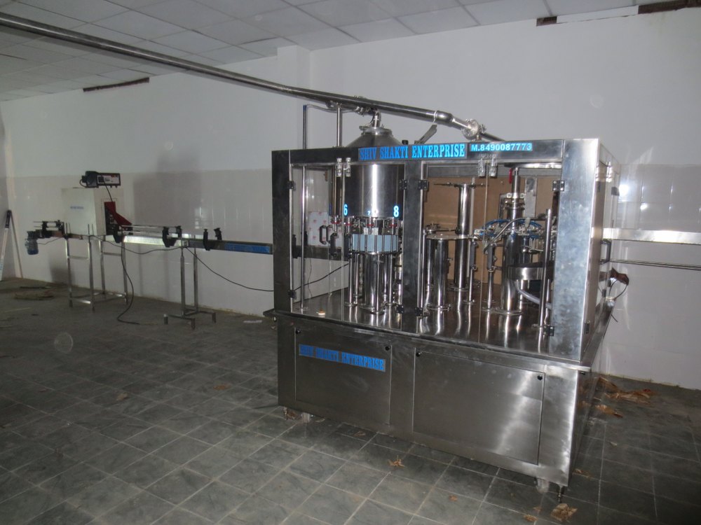 Shiv Shakti Bottling Plant, Capacity: 30 Bpm, 6 Hp img