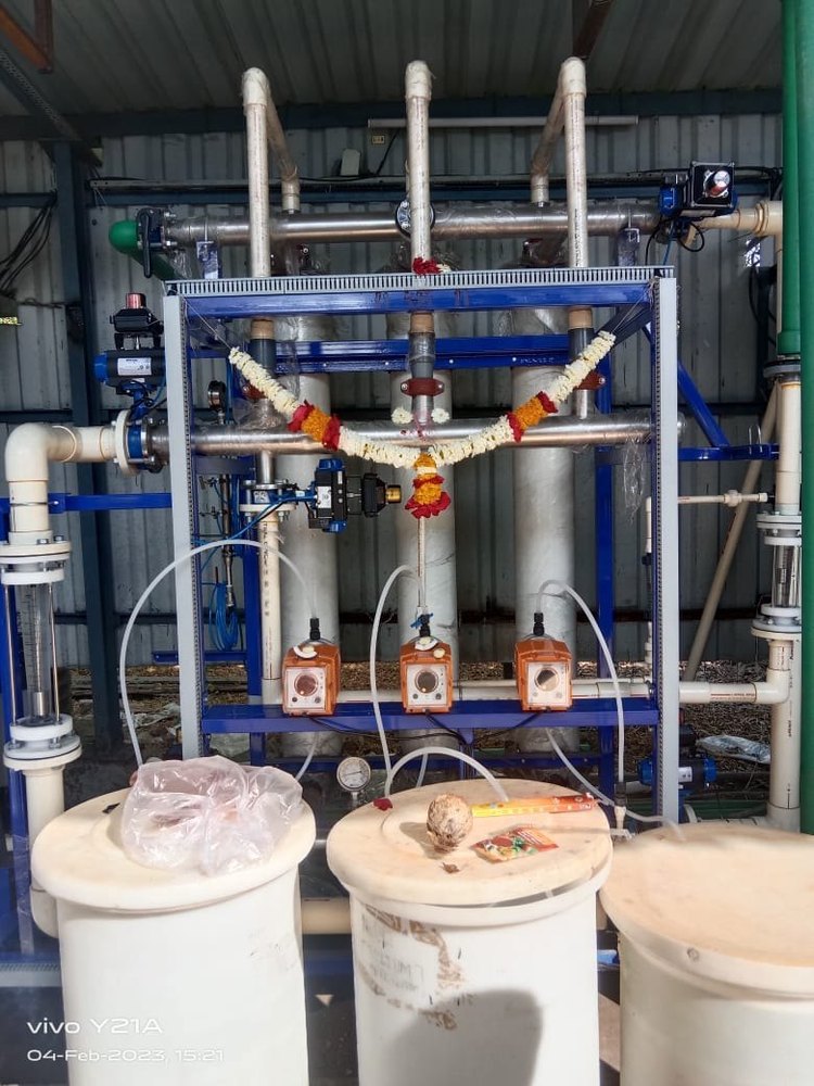 Compact Waste Water Recycling Plant, industrial