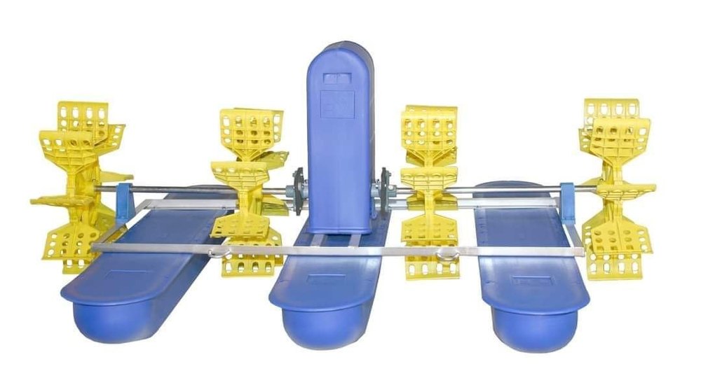 Surface Floating Oxygen 2 Hp Aquaculture Paddle Wheel Aerator, 3 (m3/h), 3 mm img