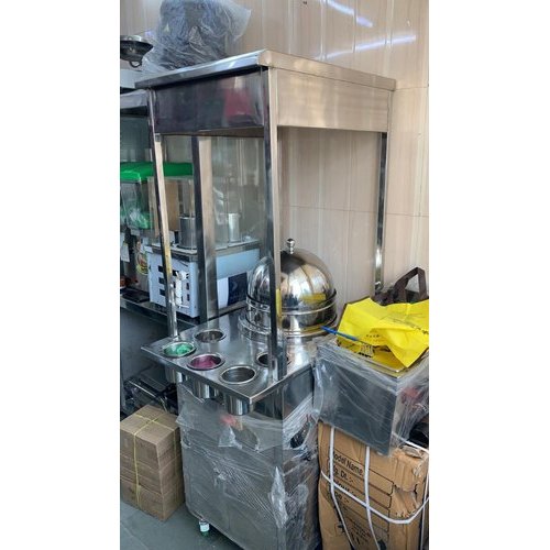 Semi-Automatic Electric Sweet Corn Machine, For Commercial, Capacity: 50 L