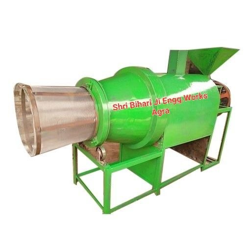 LPG Rice Puff Roaster, For Industrial, Capacity: 100-150 kg/H