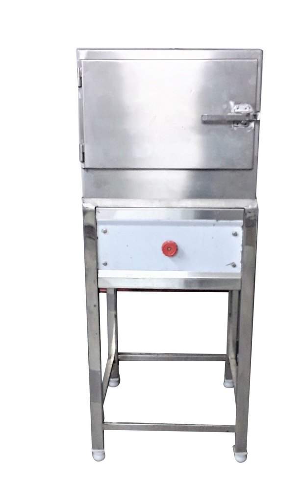 Semi-Automatic Stainless Steel Idli Maker, 5 kW, Capacity: 120 Pieces img