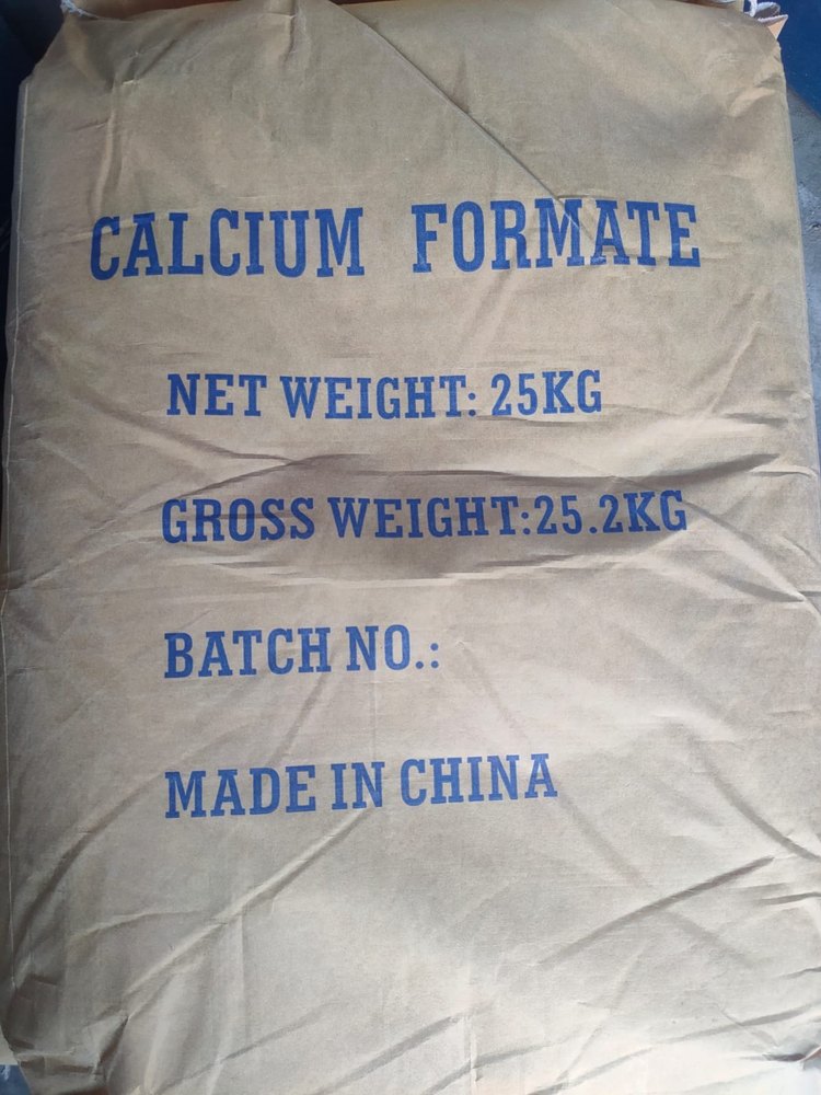 Calcium Formate Powder, For Industrial, Packaging Type: HDPE Bags