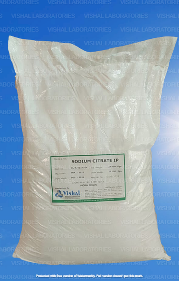 Sodium Citrate Dihydrate Manufacturers, For Industrial, Packaging Type: Bag