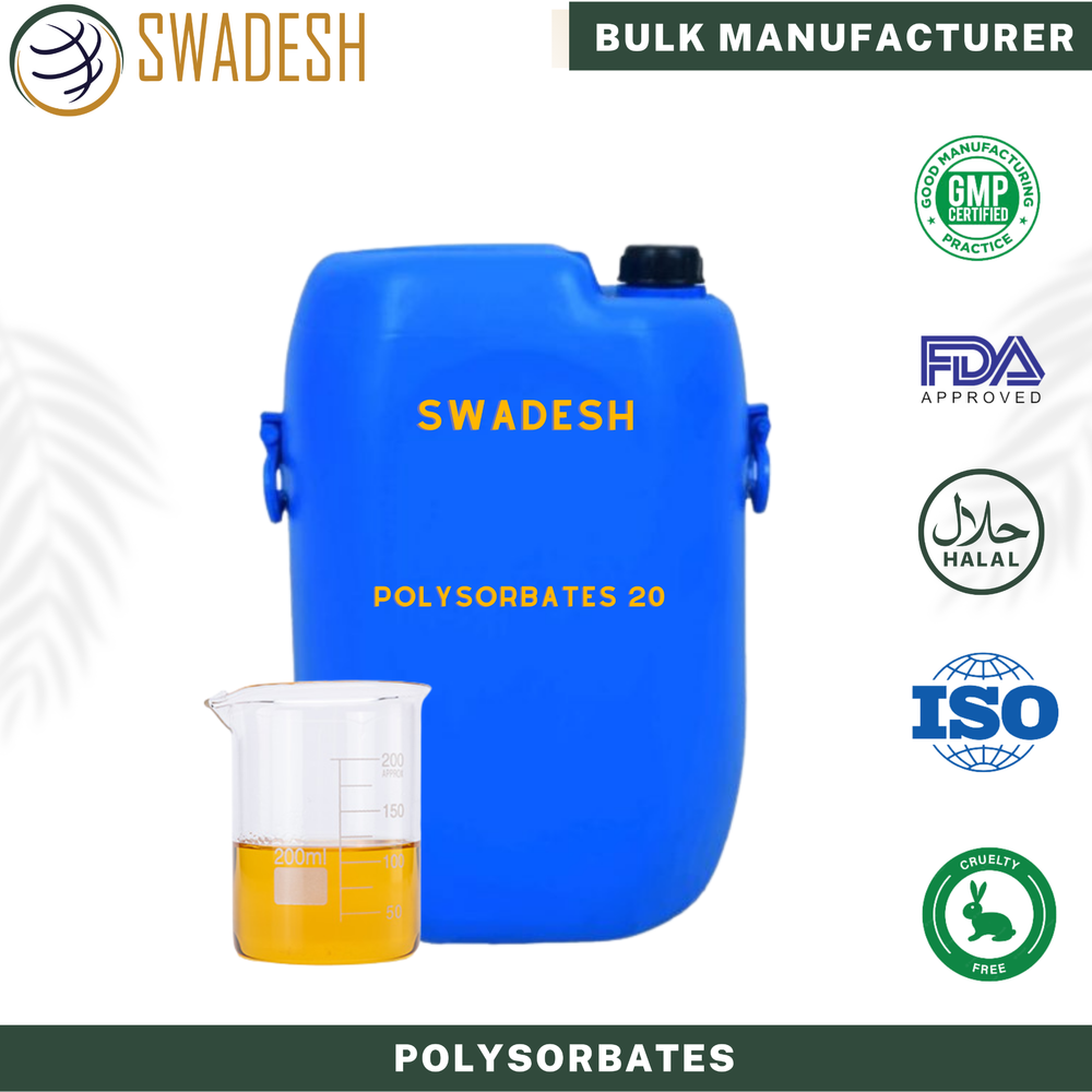 Polysorbate Ethoxylates 20, 50 Kg, Non prescription