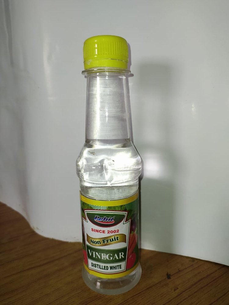 Transparent 200gm Rohit Non Fruit Vinegar, For Cooking, Bottle