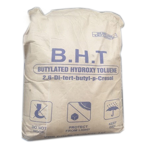 Butylated Hydroxytoluene, For Industrial, Pack Size: 25 Kgs