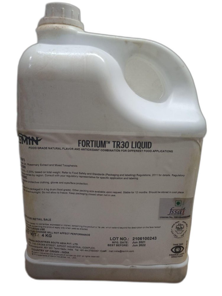 Kemin Fortium TR30 Liquid, Packaging Size: 4 Kg