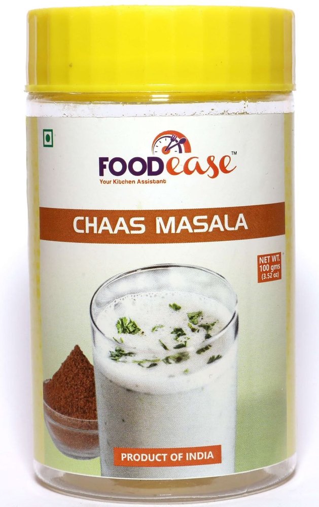 Foodease Chaas Masala, Packaging Type: Plastic Jar, Packaging Size: 100g