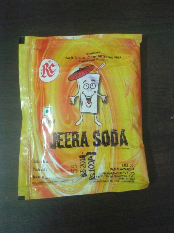 Jeera Soda Flavours, Pack Size: 55 G