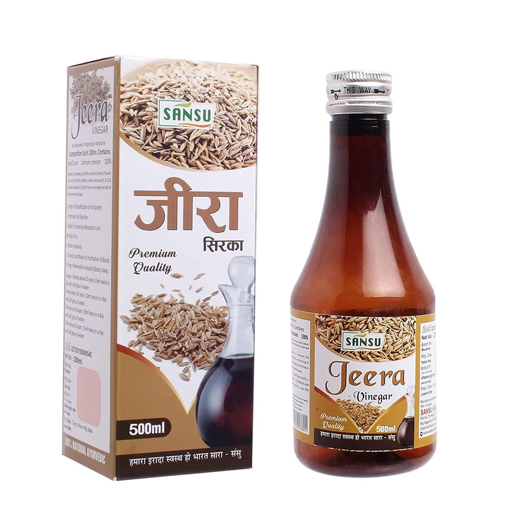 Natural Jeera Sirka Cumin Vinegar, For Home, Bottles