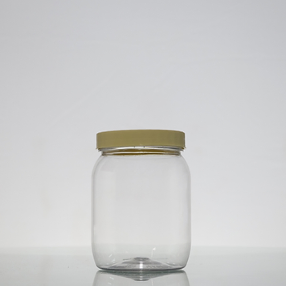 Round Transparent Food Jar, Packaging Type: Box, Capacity: 250ml, 500ml & 1000ml