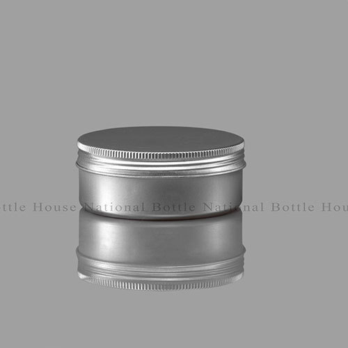 Aluminium Aluminum Round Jar