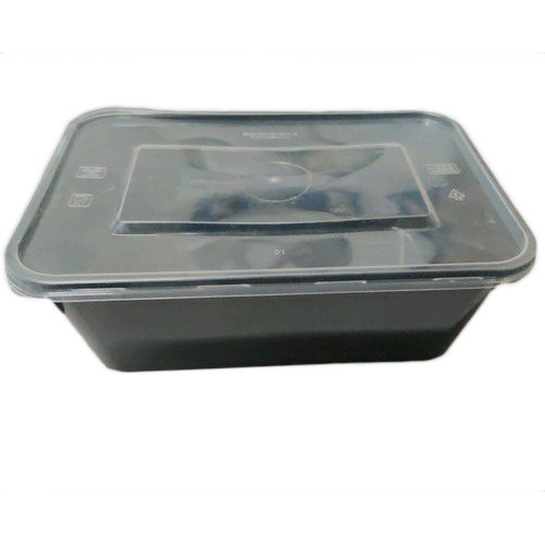 Rectangular Rectangle Food Packaging Container, Disposable, Size/Dimension: 2(Thickness)