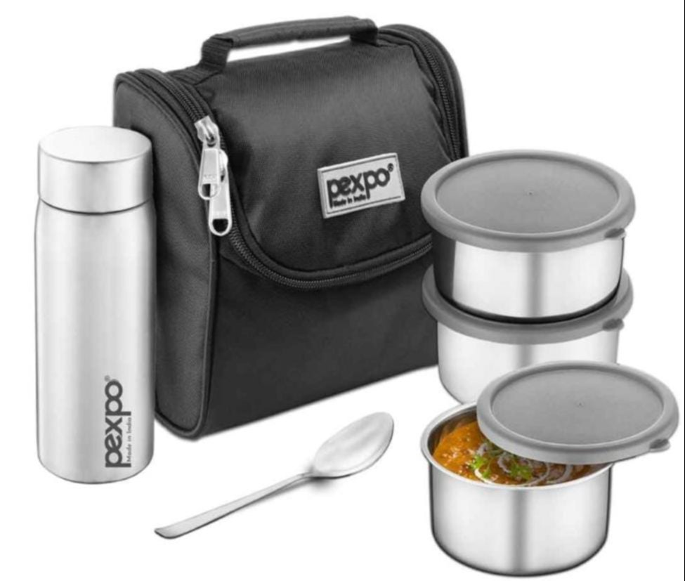 Stainless Steel Pexpo Classic Meal Lunch Box