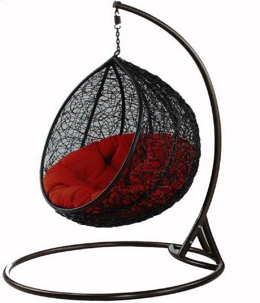 Black Modern MS Hanging Swing Chair img