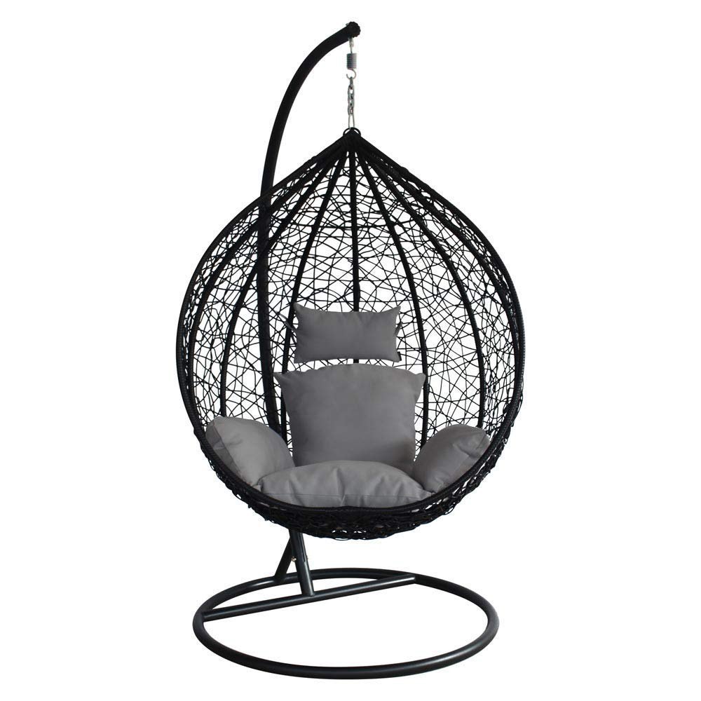 Iron Modern Single Seater Metal Swing Chair