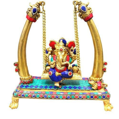 KKI Brass Ganpati Jhula