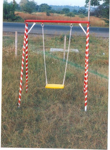 Cast Iron FRP Outdoor Playground Single Swing, Seating Capacity: 1