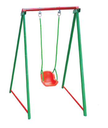 Single Bucket Swing , Size: 4 x 5 x 8 feet