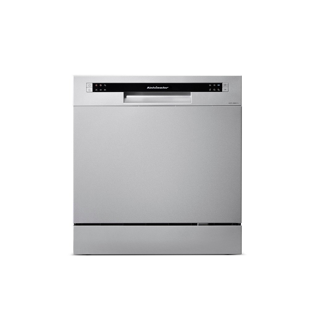 Kdp-08b01s Silver Kelvinator Dishwasher, Capacity(place Setting): 8 Place