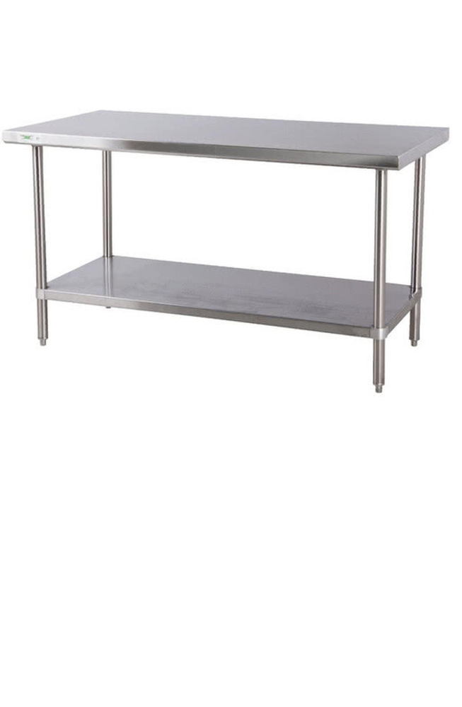 Silver Stainless Steel Clean Dish Table, For Restaurant