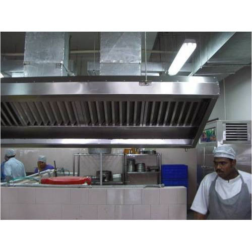 Stainless Steel Commercial Exhaust Hood img