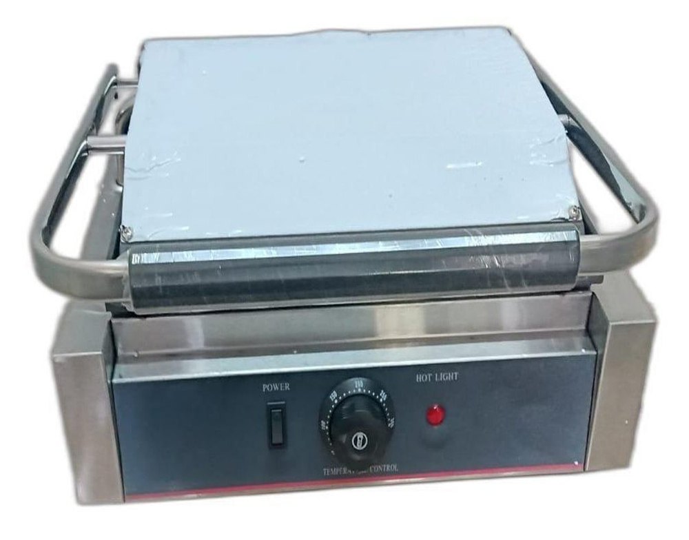 Streamtech Bakery Silver Electric Contact Grill, Size: 425*400*210mm, Model Name/Number: HEG-811E