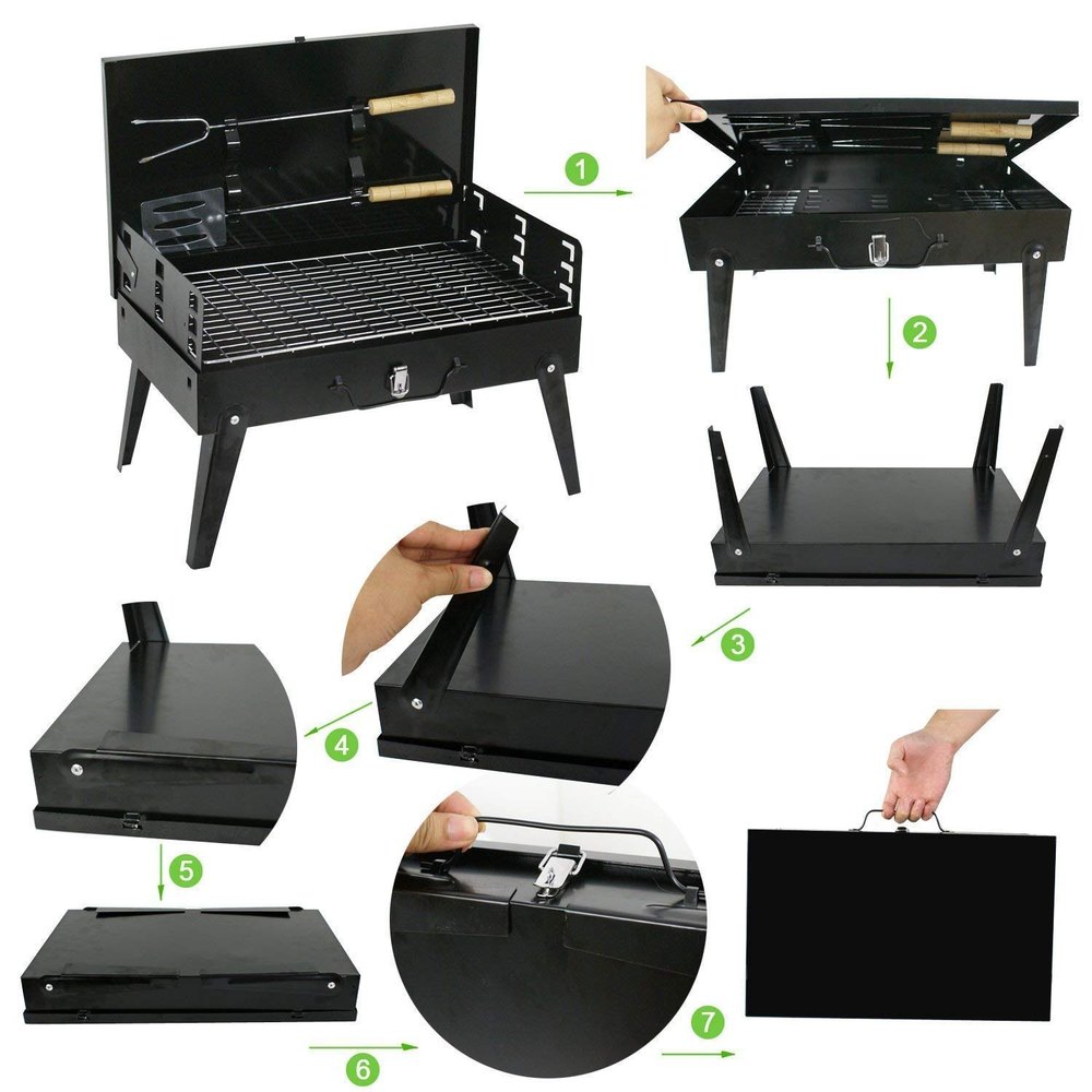 NAFEES Portable Desktop Barbeque