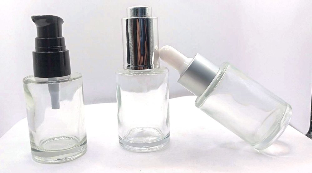 Glass Clear 30ml Essential Oil Bottle