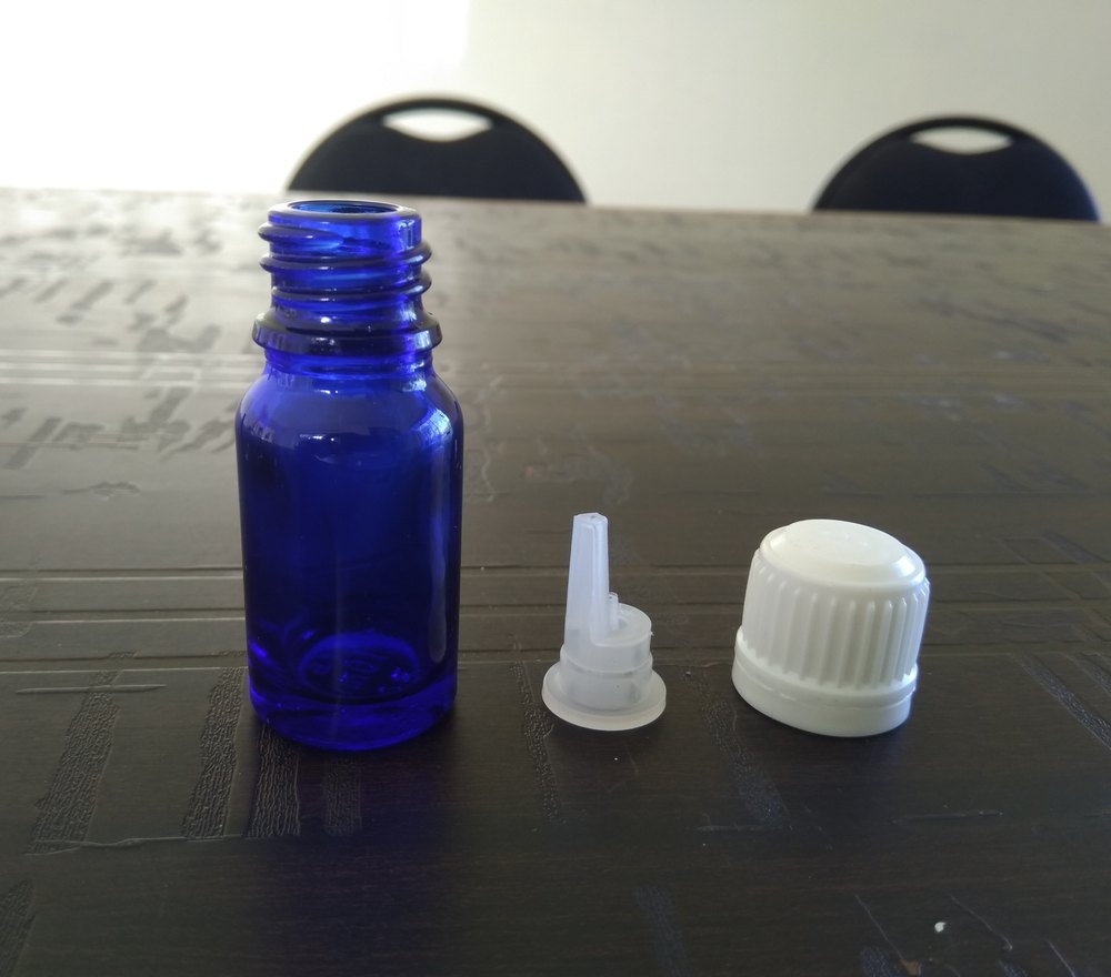 Blue 10ml Essential Oil Bottles