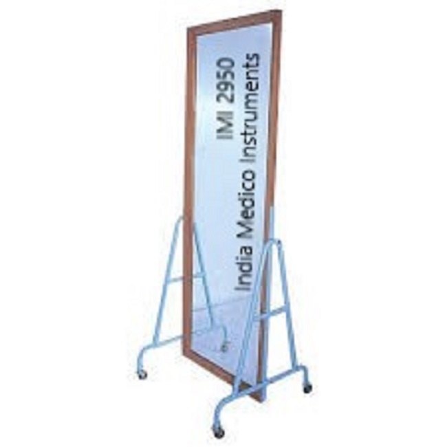 Postural Training Mirror, Movable, Imi-2950, For Physiotherapy, Size: Mirror Size 165cm x 45cm