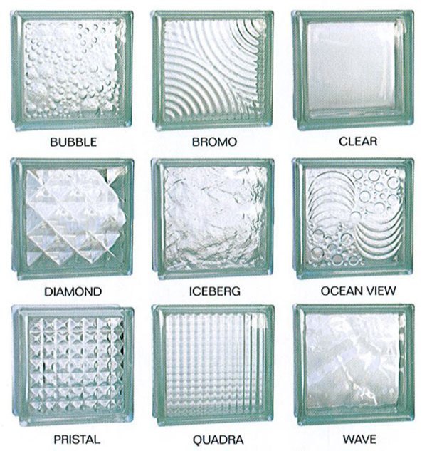 Polished Printed GLASS BLOCK, For HOME / OFFICE, Size: 190 X 190MM