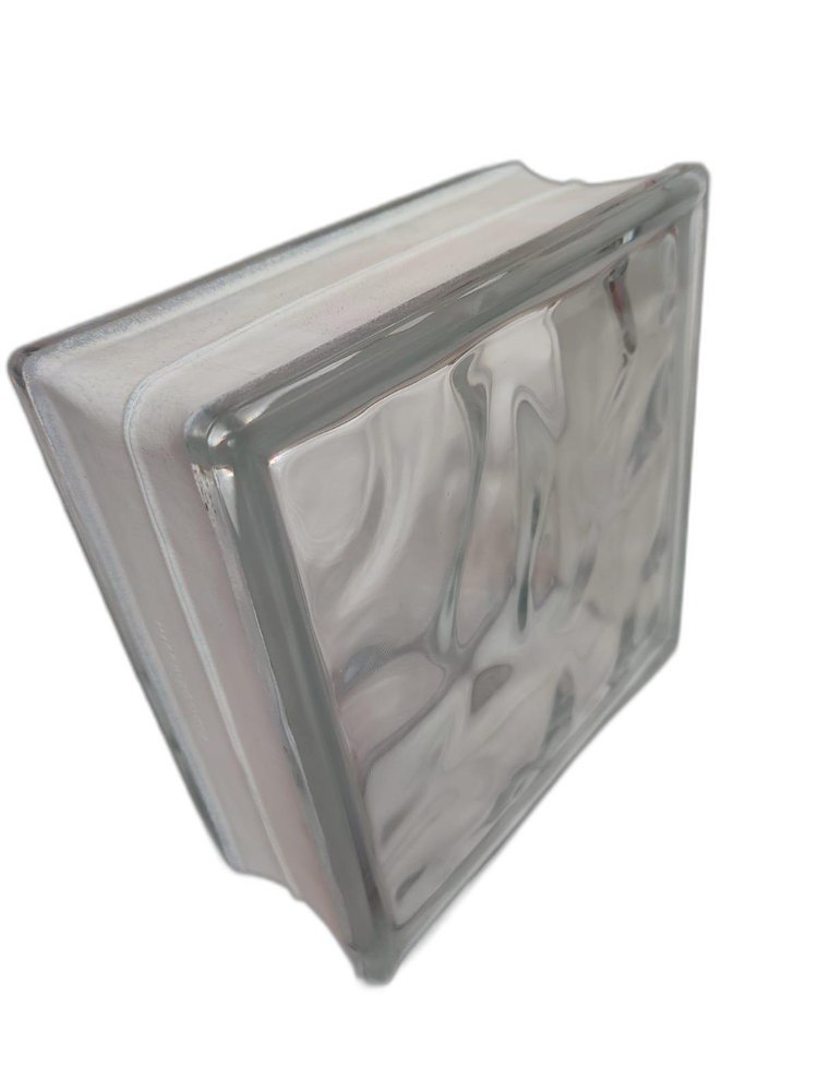 Transparent Plain Glass Bricks Block, For Decoration